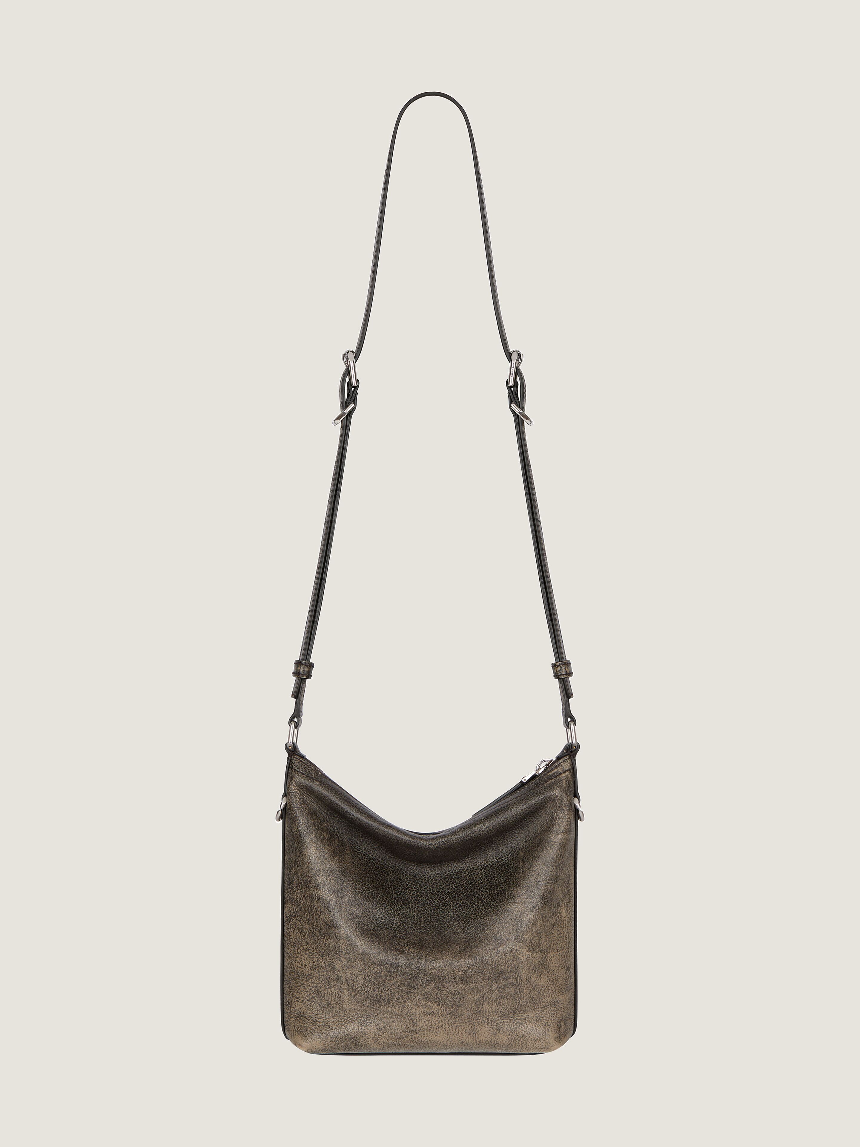 Small Voyou Crossbody bag in leather